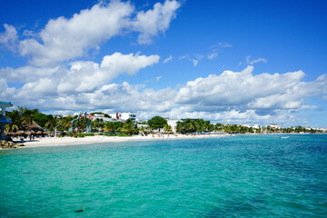           Playa del Carmen beach, Mexico	