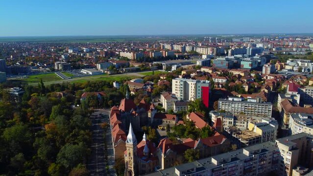 Beautiful Anton von Scudier Park in Temisoara