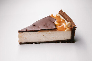 piece of cake with nuts