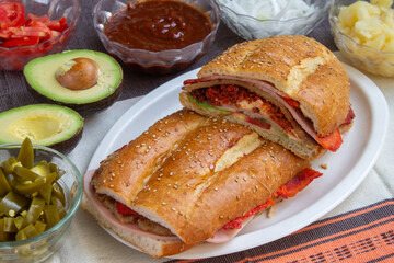 mexican food torta
