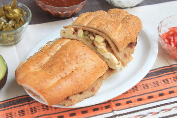 mexican food torta
