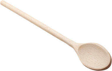 Wooden kitchen spoon