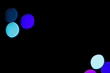 Abstract blurred colorful bokeh background