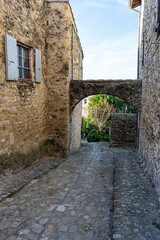 Obraz na płótnie Canvas village médiéval de Mirmande dans la Drôme