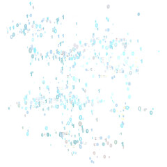 Global network. Blockchain. 3D illustration. Neural networks and artificial intelligence. Abstract