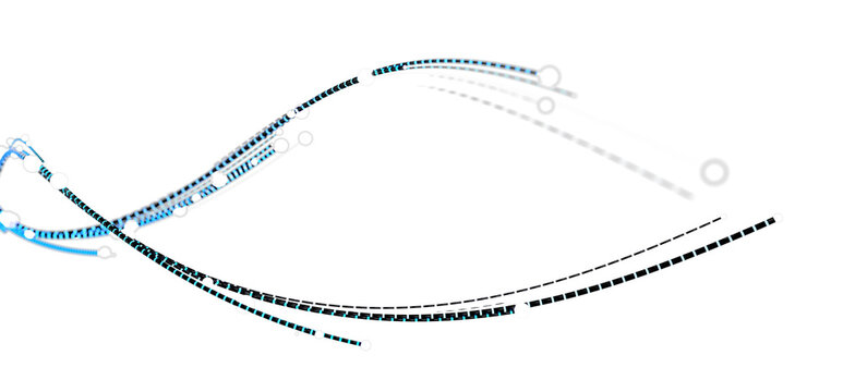 sphere network structure - abstract design connection design
