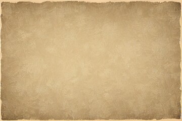 Vintage beige paper texture with floral ornament for background.
