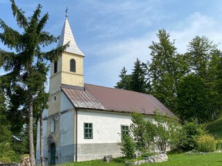 Chapel of St. Anthony of Padua or the church of Saint Anthony, Stara Susica - Croatia (Kapela sv. Antuna Padovanskog ili crkva svetog Antuna Padovanskog, Stara Sušica - Gorski kotar, Hrvatska)