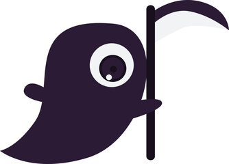 Cute Illustration of Halloween Character Costume. Halloween Element