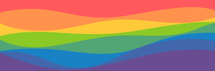 rainnbow color wave pattern vector illustration good for wallpaper, background, web banner, backdrop, desktop wallpaper, and design template