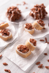 Homemade Mexican sweets, made from sweetened milk, traditionally handmade.