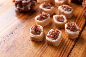 Homemade Mexican sweets, made from sweetened milk, traditionally handmade.