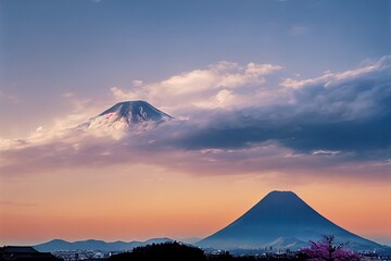 Obraz premium Old town Kyoto, the Higashiyama District during sakura season