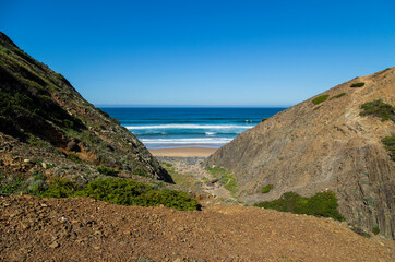 Beautiful beach in Algarve