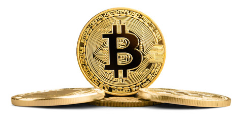 Physical version of gold cryptocurrency Bitcoin