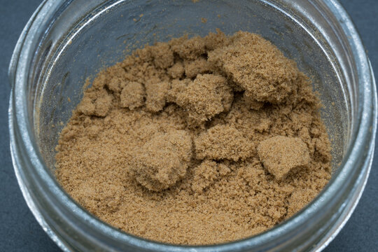Ice water hash made from fresh frozen cannabis flowers