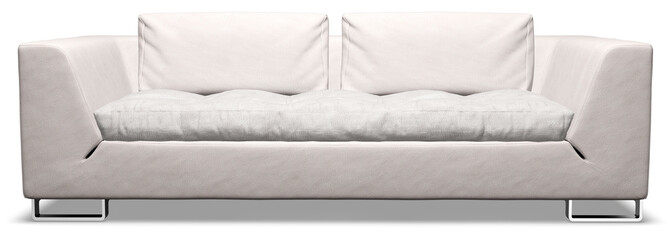 Beautiful modern soft light sofa