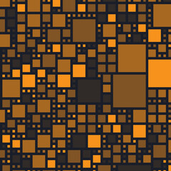 Blockchain and cryptocurrency web3 square banner ad