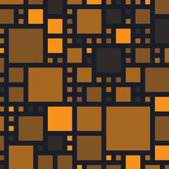 Blockchain and cryptocurrency web3 square banner ad