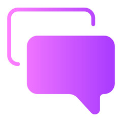 chat gradient icon