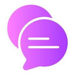 comment gradient icon