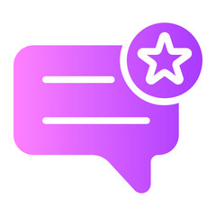 Fototapeta premium favourite gradient icon