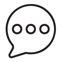 message line icon