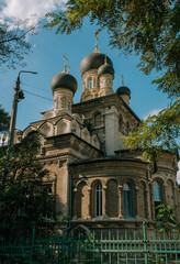 Mykolaiv, Ukraine - September 4, 2021. Cathedral of the Kasperovskaya Icon of the Mother of God