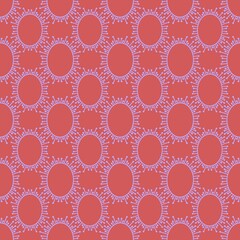 Cartoon weather seamless doodle sun pattern for wrapping paper and kids clothes print and fabrics and linens