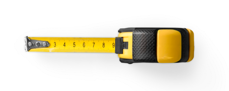 Work tape measure tools for repair