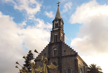 Fototapeta premium Matriz Church in Gramado, Rio Grande do Sul State, Brazil
