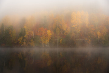 R&eacute;servoir L'Escalier autumn colours