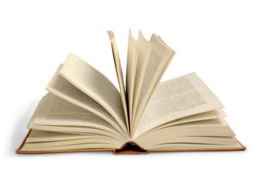 Open study book. Education concept