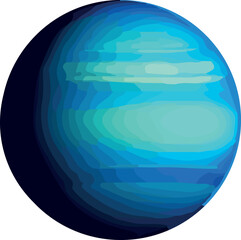 Space planets, asteroid, moon, fantastic world game vector .
