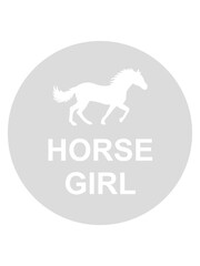 horse girl Zitat Spruch 