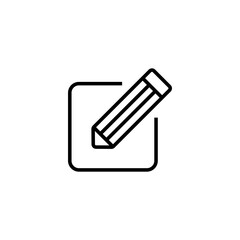 Edit icon vector illustration. edit document sign and symbol. edit text icon. pencil. sign up