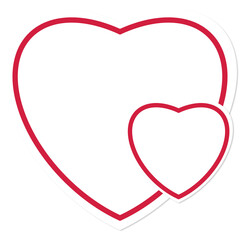 icon heart design