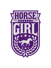 horse girl Zitat Spruch 