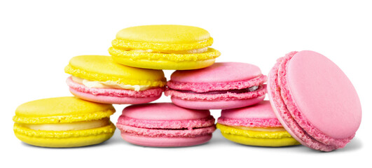 French macaroons .Dessert