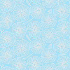 Abstract seamless pattern, pastel blue color vector background