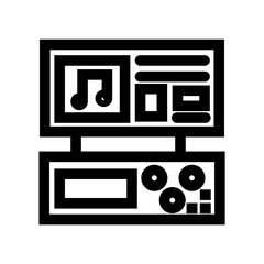 Amplifier Indoors Learning Musician School Student Teacher Icon