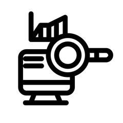 analysis computer graph report search icon