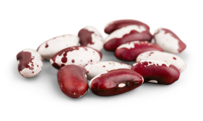 Kidney beans isolated on white background