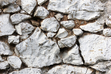 a wall made of stones – a surface texture