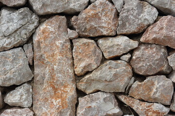 a wall made of stones – a surface texture
