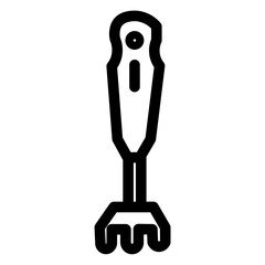 Appliance Blender Electrical Hand Kitchen Mix Mixer Icon