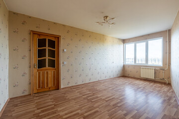 Empty room finished and ready to move in