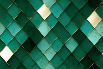 Poster Deep Teal Stone, minimal design pattern tile, background wallpaper concept © Banana Images