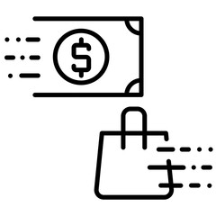 fast transaction icon