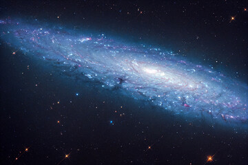 Obraz premium surreal galaxy, breathtaking, amazing, stunning, astounding, astonishing, awe-inspiring,black hole.
